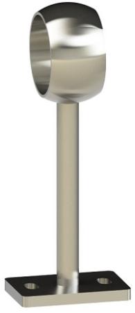 Flanschhalter flach