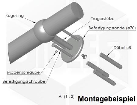 Technische Zeichnung Ausschnitt