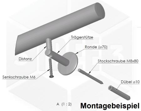 Technische Zeichnung Ausschnitt