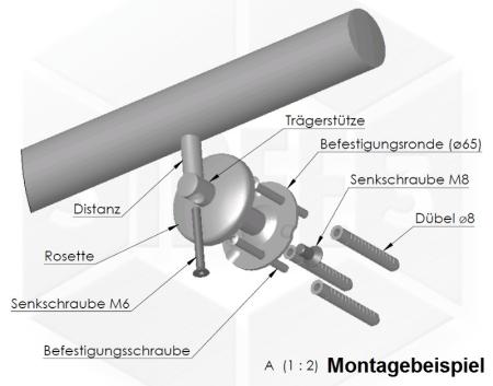 Technische Zeichnung Ausschnitt