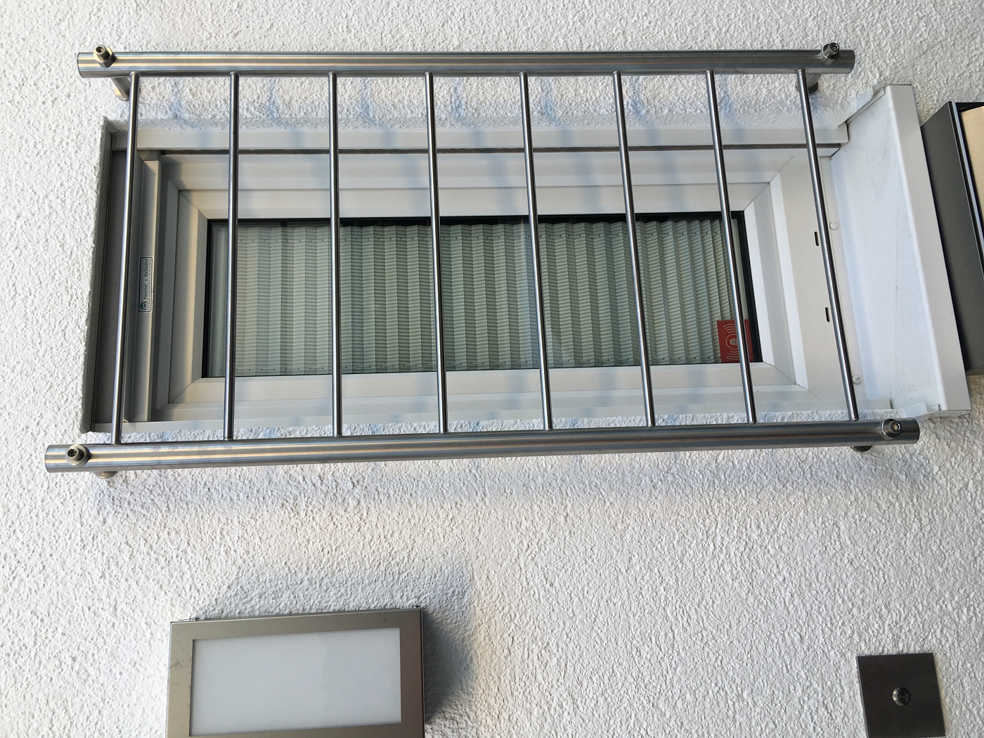 FGM-017 Edelstahl Fenstergitter Einbruchschutz Schutzgitter Kellergitter